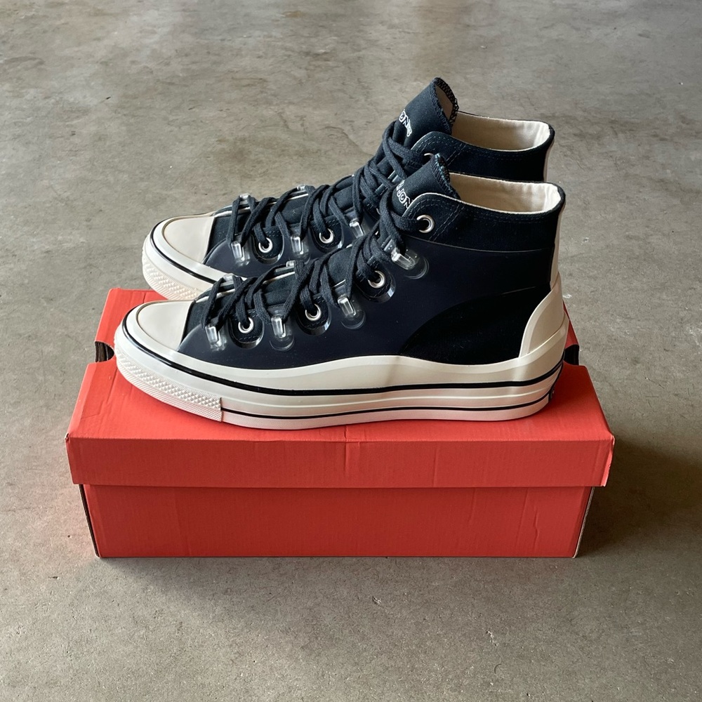 Converse X Kim Jones High-Top Classic All-Star 70 Black Sneakers/Shoes 13 Womens